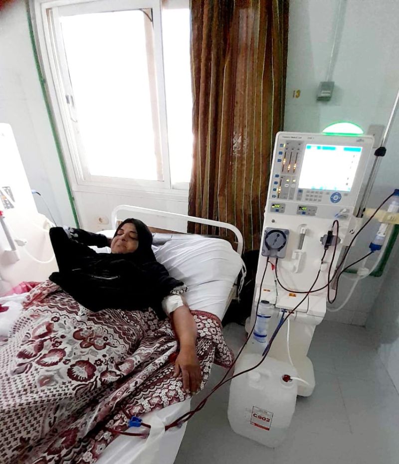 charity-img-0135 sick muslim women in bed receiving treatment rivers of mercy